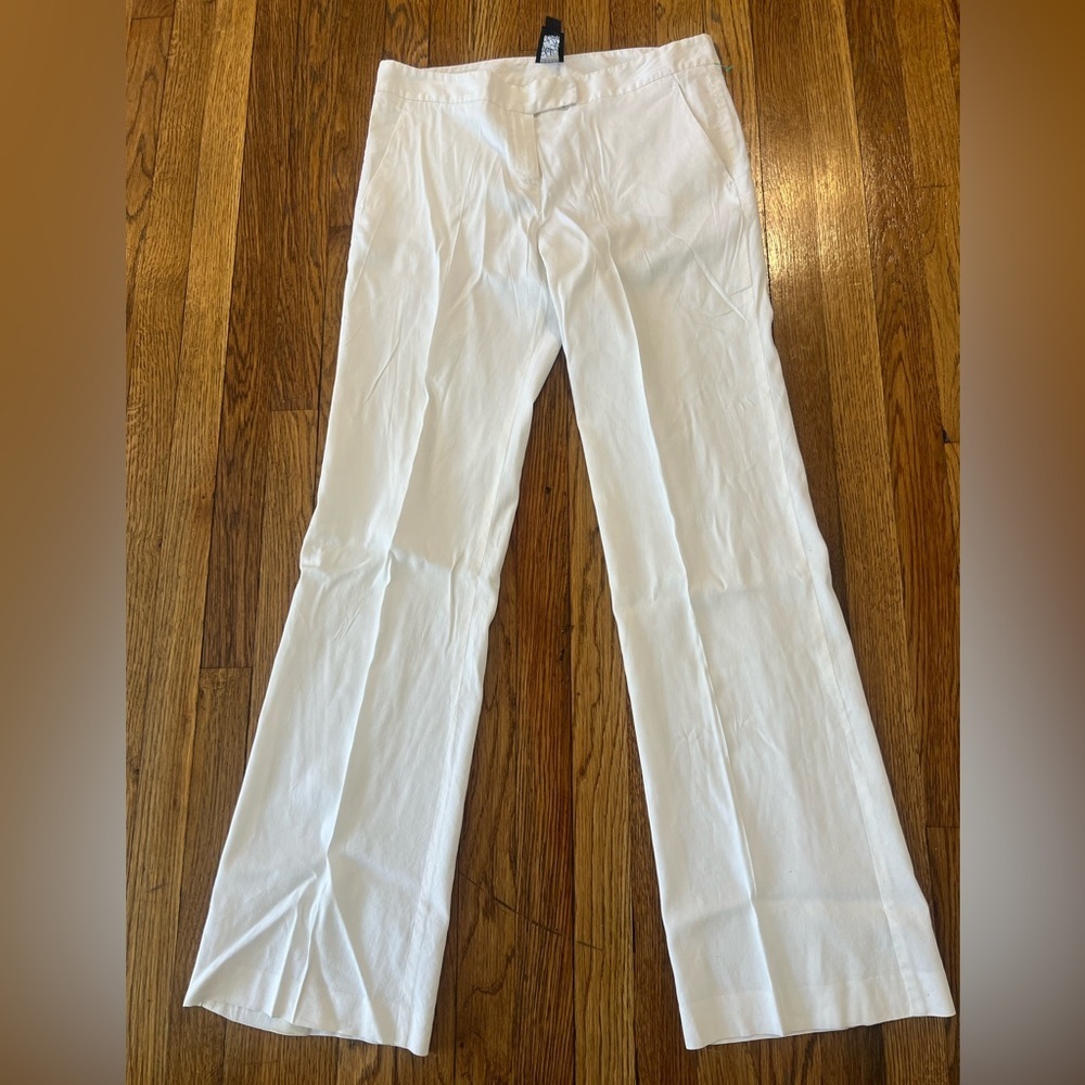 Saks Fifth Avenue Women's Light Blue Trousers